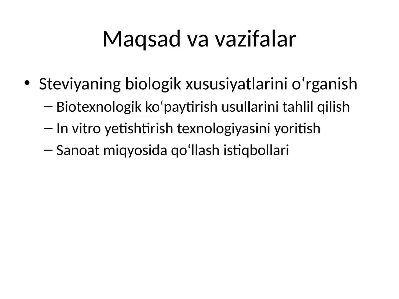 STEVIYA (Stevia rebaudiana) 3