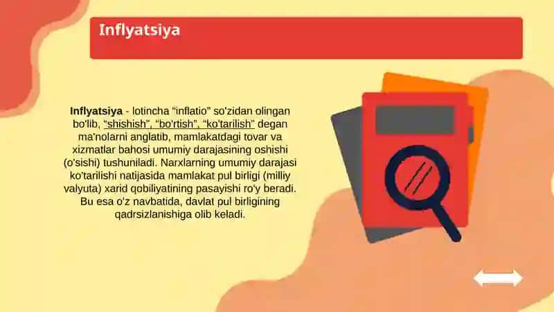 Inflatsiyaning mohiyati va  kelib chiqish sabablari 3