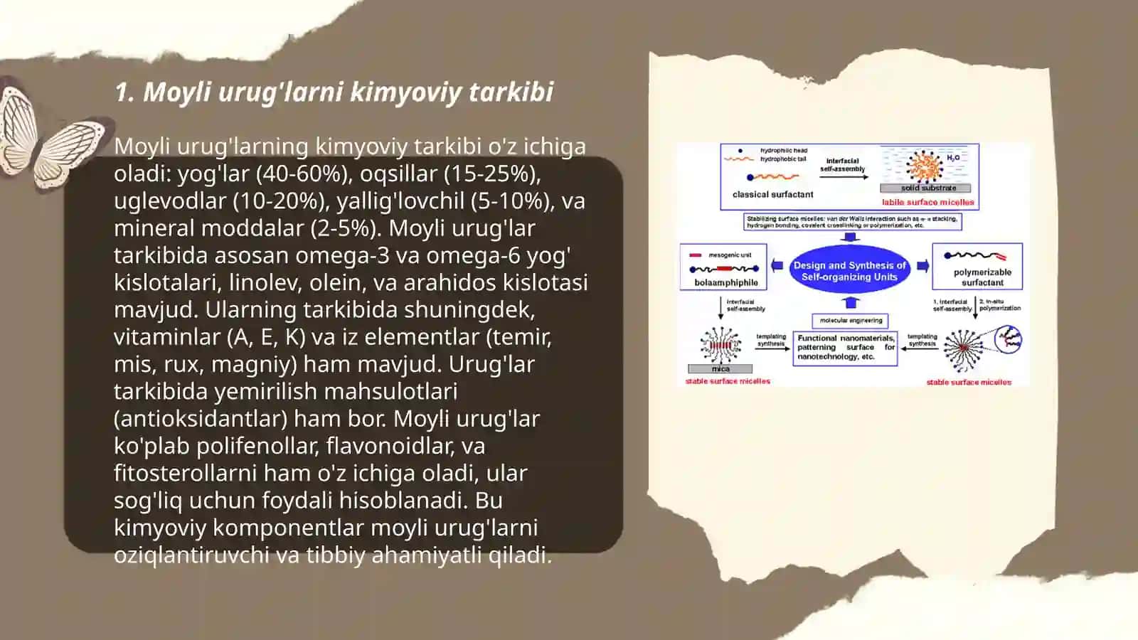 Moyli urug'larni kimyoviy tarkibi 3