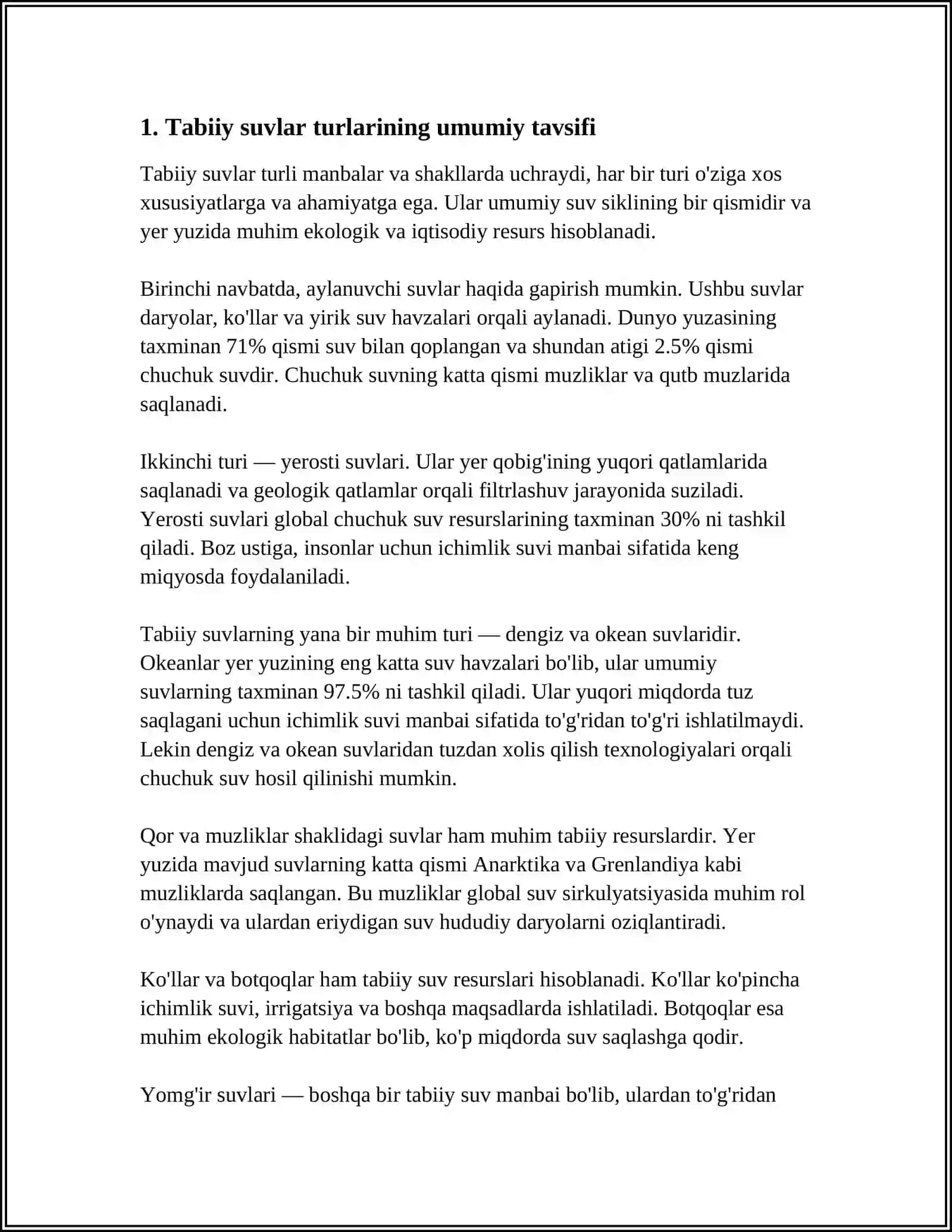 SUYAKLARNING OʻZARO QOʻSHILISHI MAVZUSI 3