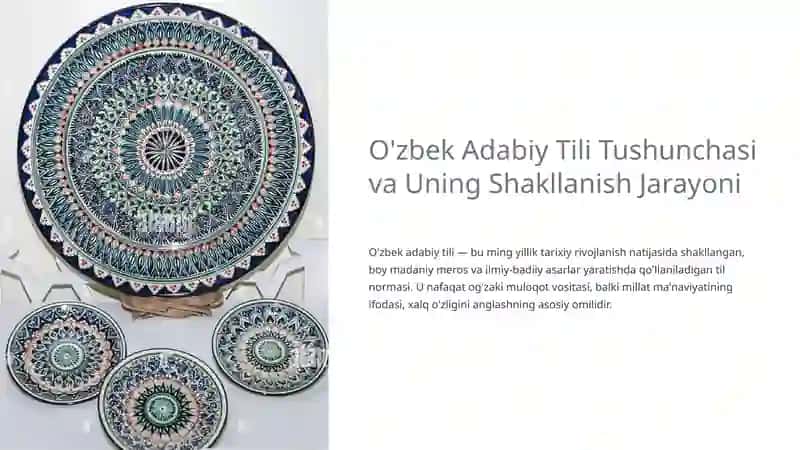 O'zbek adabiy tili meyorlari 3