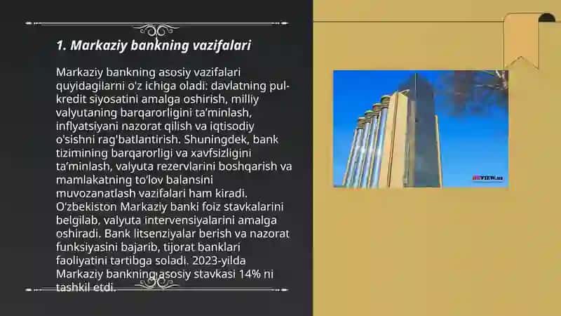 Markaziy va tijorat banklari 3