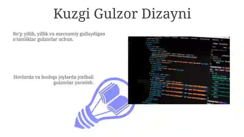 Mavsumiy Gulzor Dizayni 3