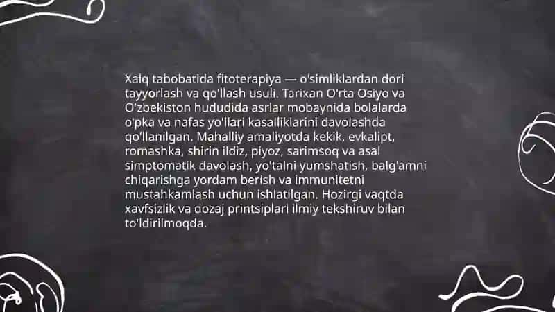 Xalq tabobatida fitoterapiya 3