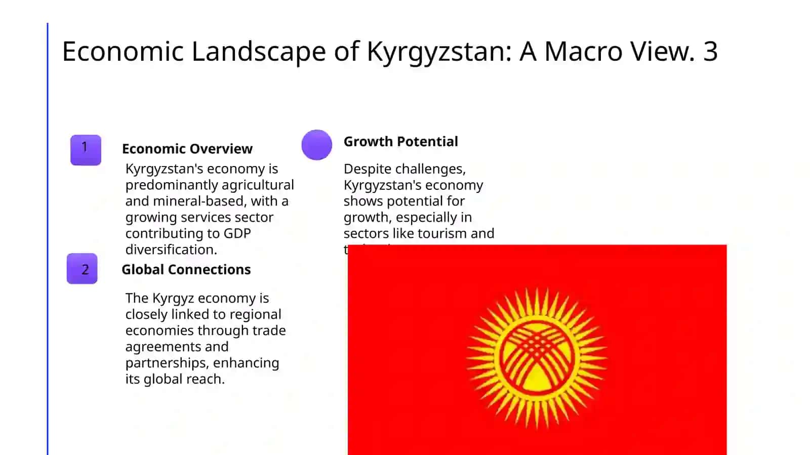 Economy of Republic of Kyrgyzstan 3
