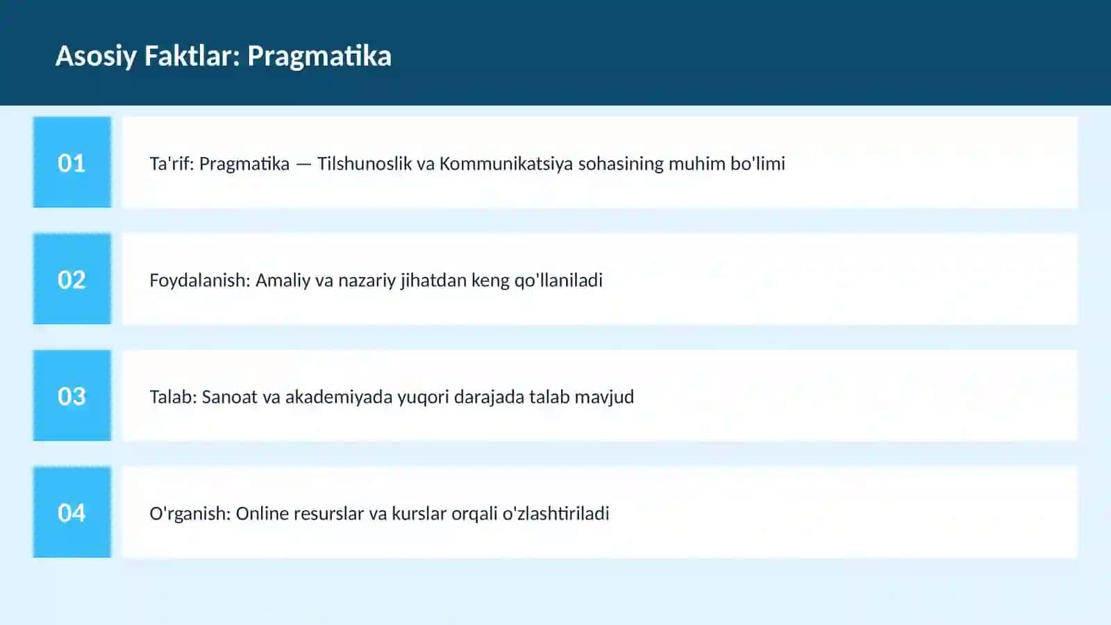 Pragmatika 3