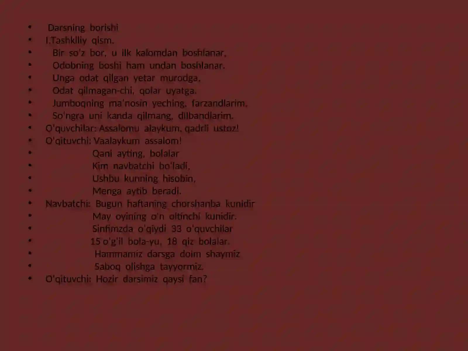 Su bilan suhbat 3