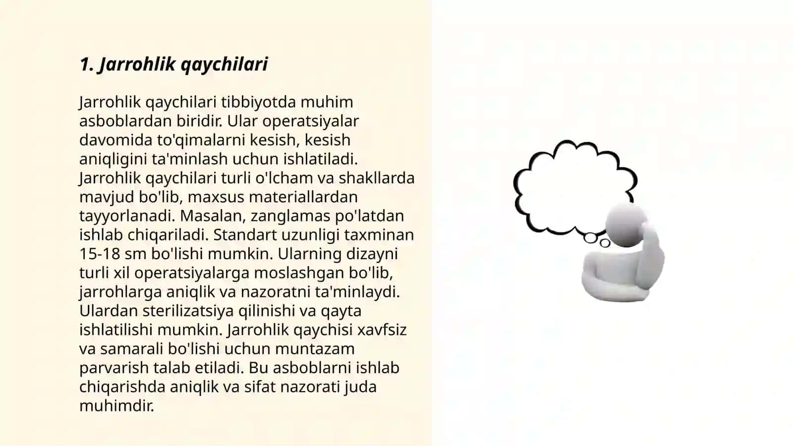 Jarrohlik qaychilari 3