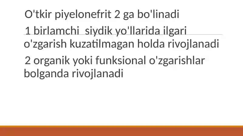 HOMILADORLARDA PIYELONEFRIT 3