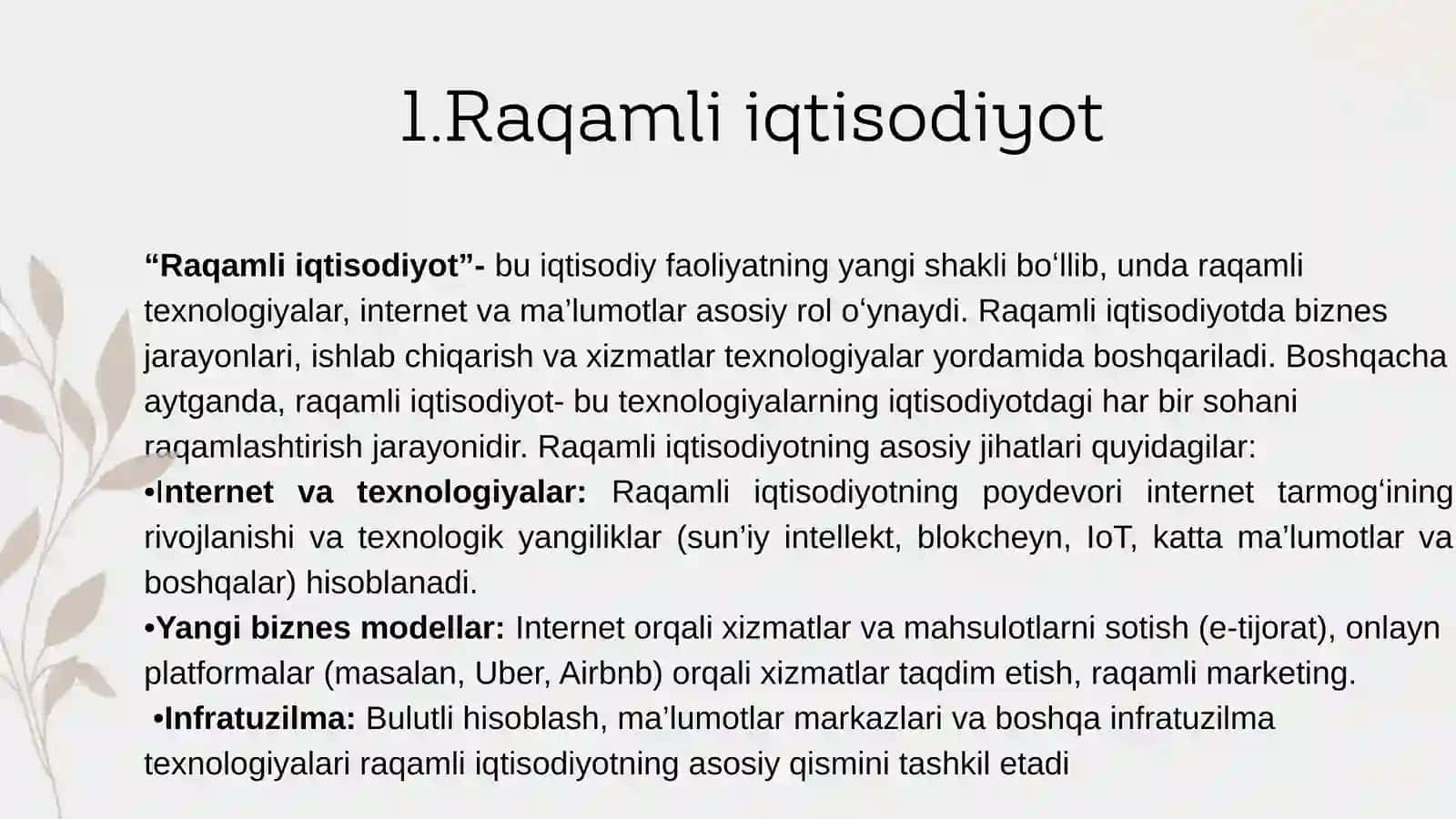 Raqamli iqtisodiyot va iqtisodiy oʻsish 3