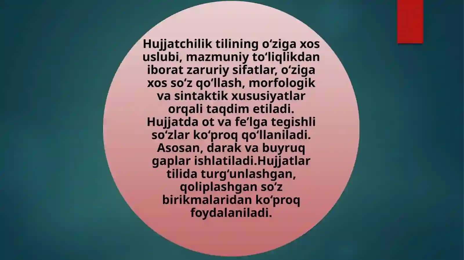 MA’LUMOT-AXBOROT HUJJATLARINING TURLARI 3