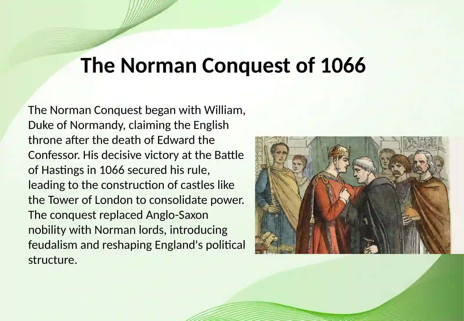 The Norman Conquest, Feudalism, Domesday Book, and Richard the Lionheart 3