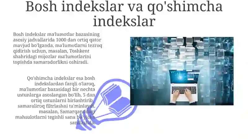 Ma'lumotlar Bazasini Optimallashtirish 3