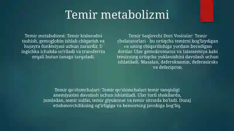 Temir Saqlovchi Dori Vositalari 3