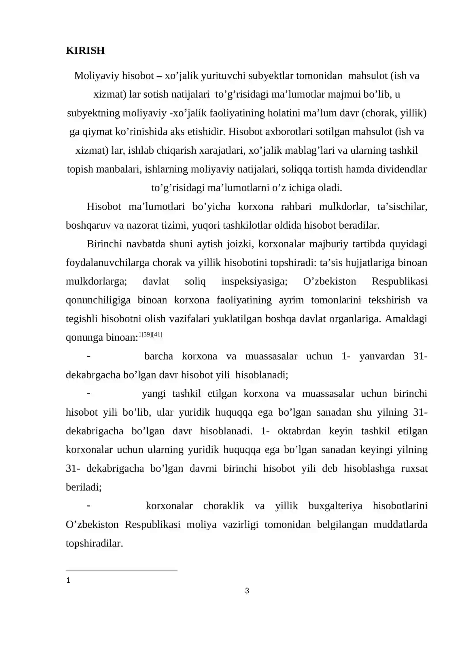 MOLIYAVIY HISSOBOTNING VAZIFASI ,  UNING TARKIBI 3