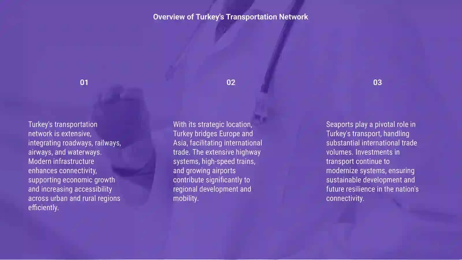 Turkey's Transportation Network 3