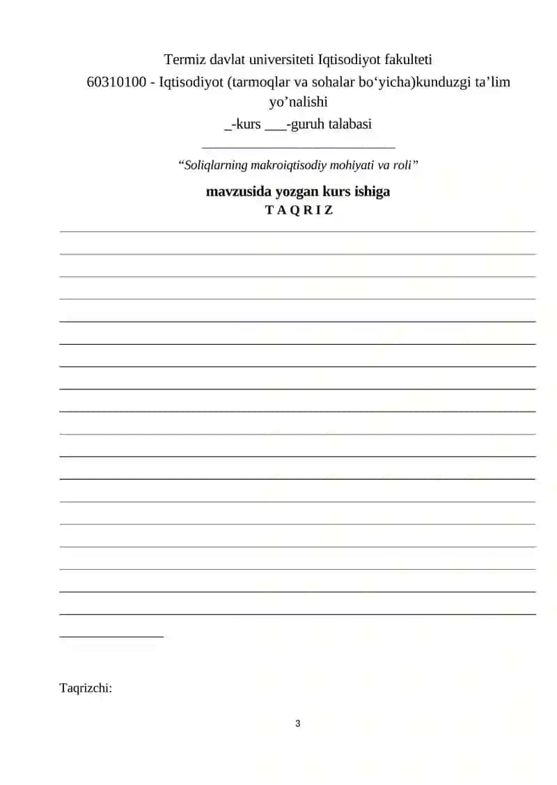 SOLIQLARNING MAKROIQTISODIY MOHIYATI VA ROLI 3