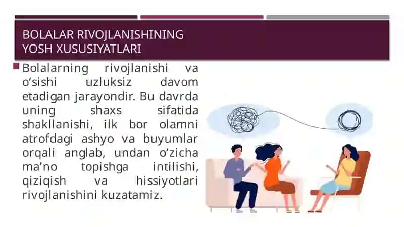 Bolalar rivojlanishida yosh xususiyatlari 3