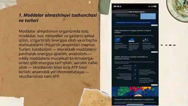 Moddalar almashinuvi 3