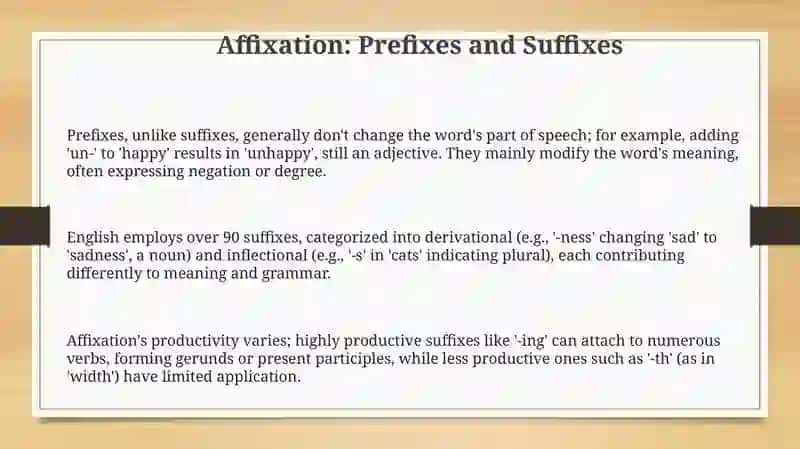 Word formation in English 3