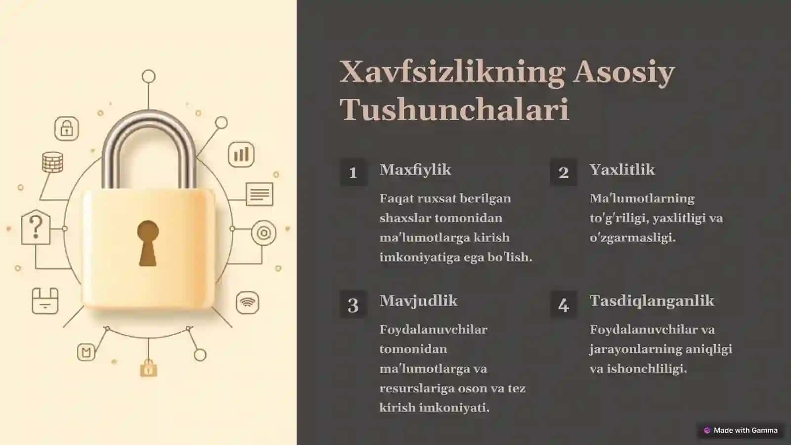 Dasturiy Vositalar va Xavfsizlik 3