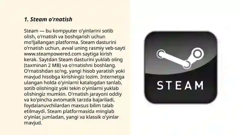 Steam 3