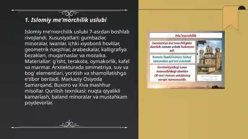 Islomiy me'morchilik uslubi 3