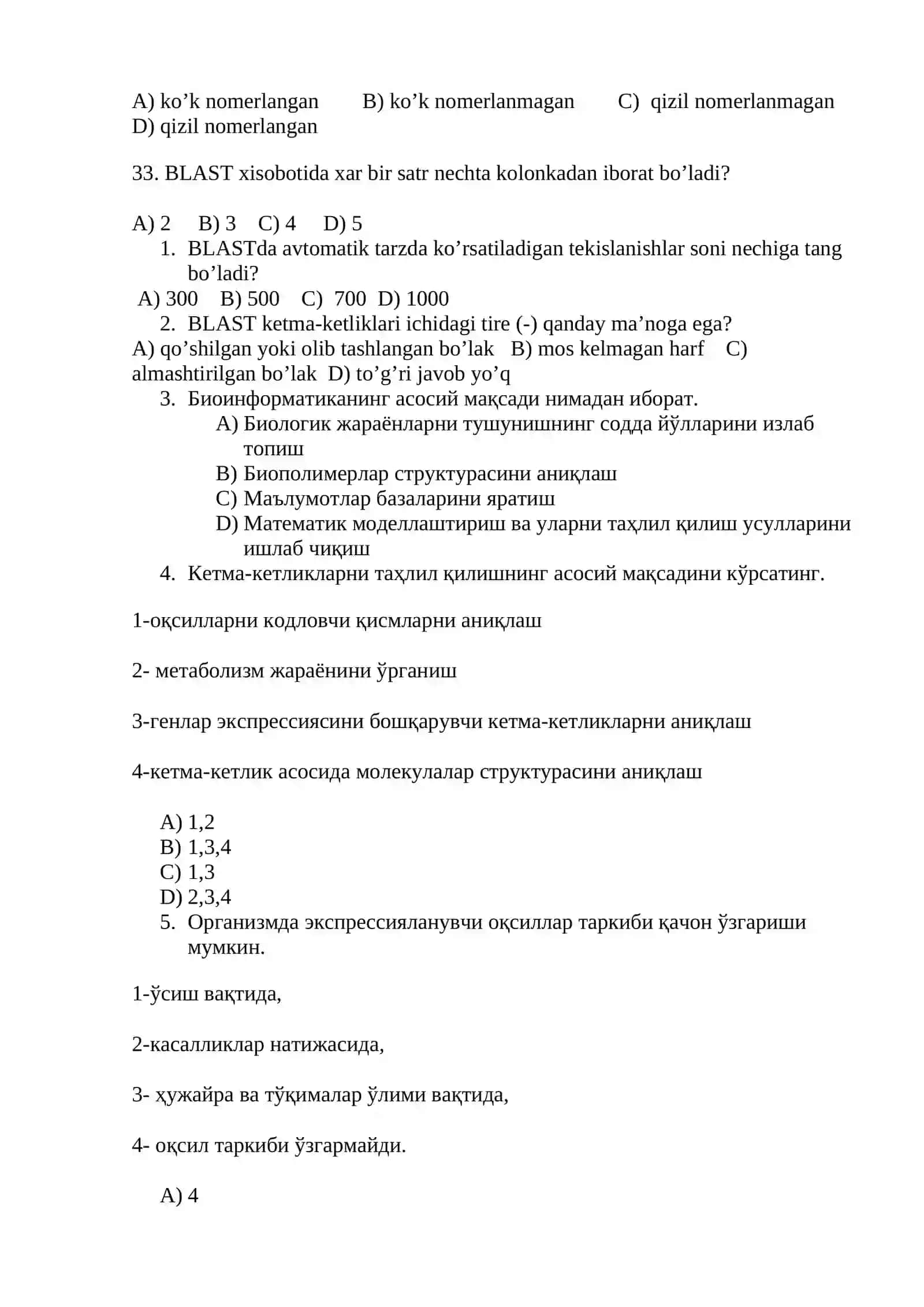 Filogenetik daraxt 3