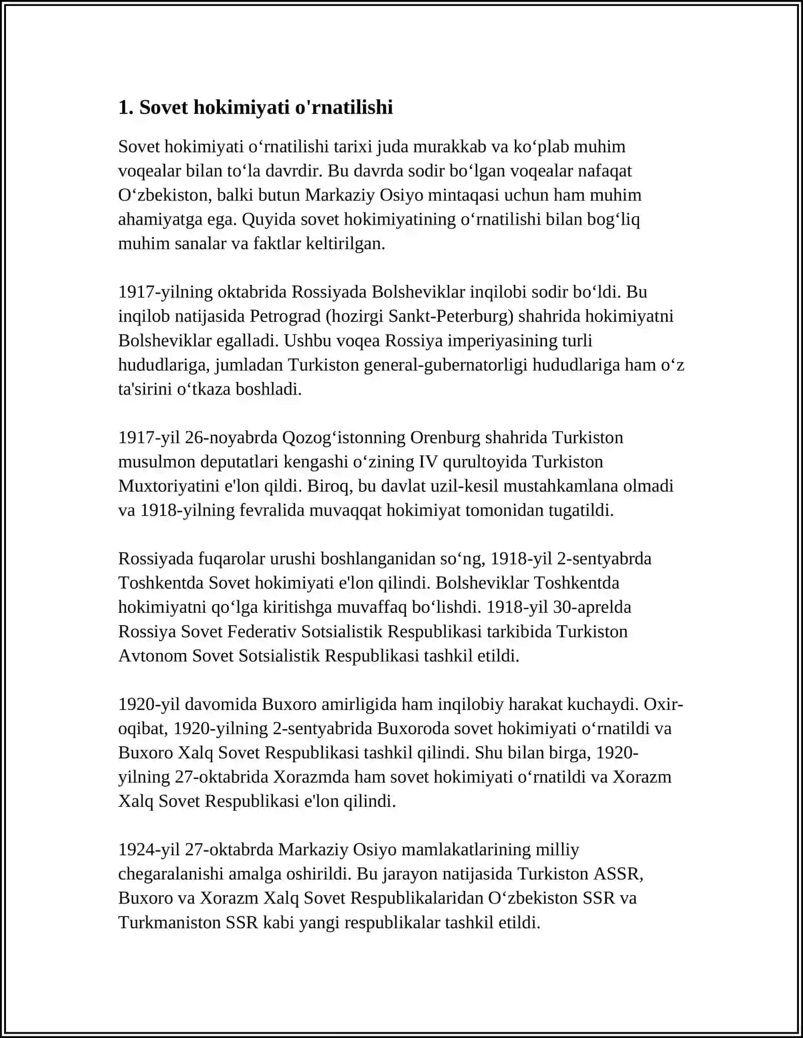 O'zbekiston Mustabid Sovet Davlati Tarkibida 3