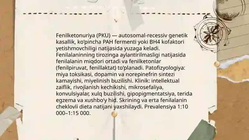 Fenilketonuriya 3
