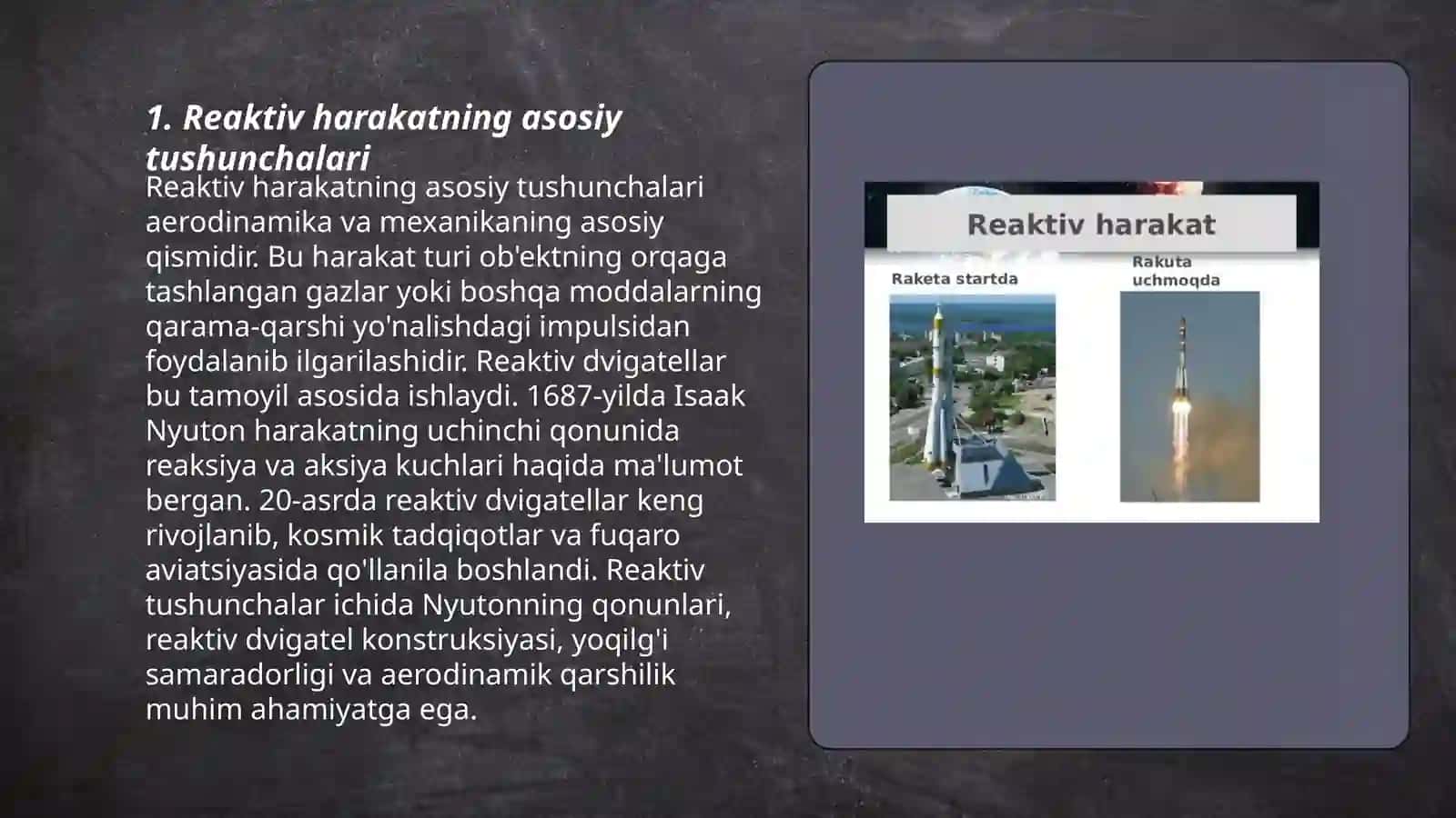 Reaktiv harakat 3