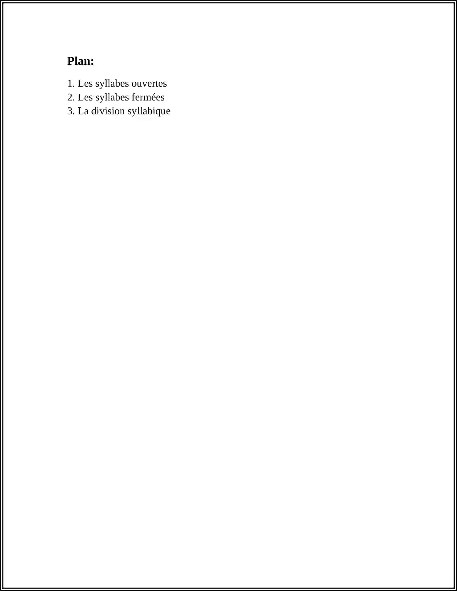 REFERAT: STRUCTURE SYLLABIQUE 3