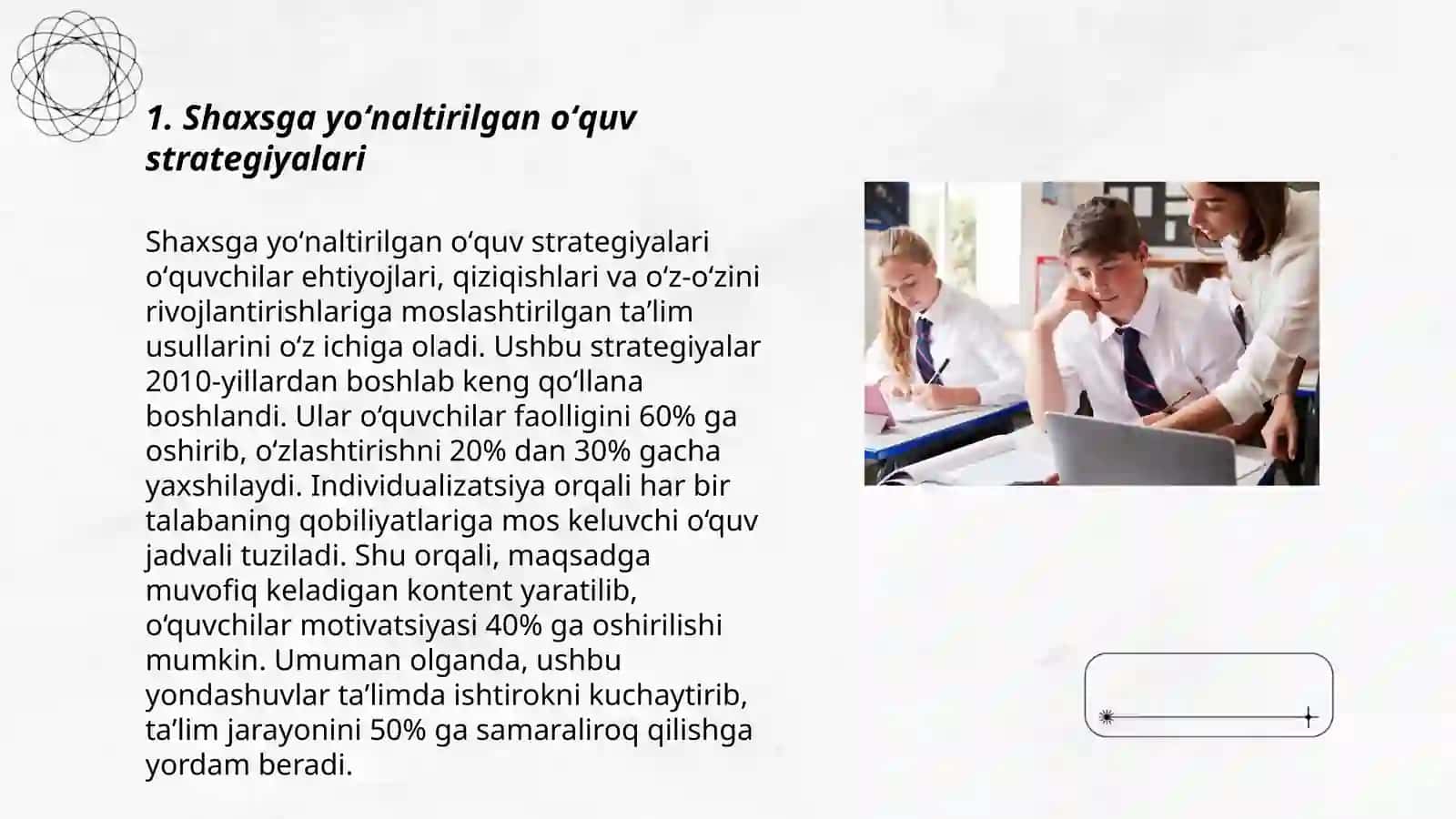 Shaxsga yoʻnaltirilgan taʼlim 3