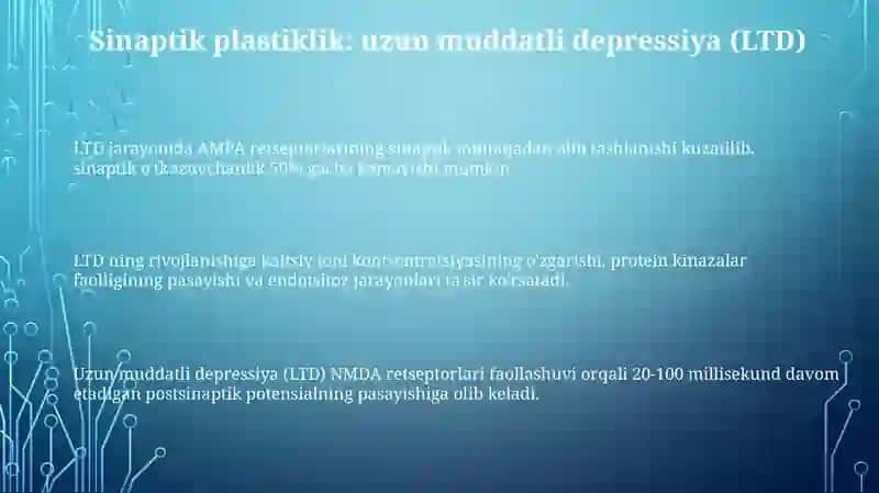 Sinapslar fizologiyasi 3