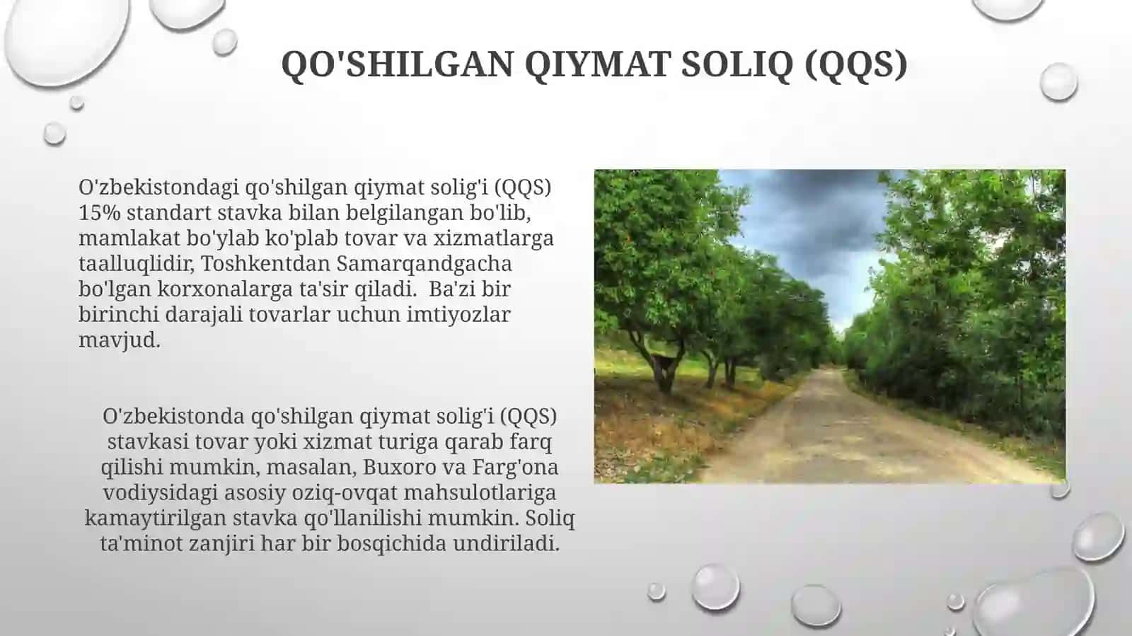 Qo'shilgan Qiymat Soliq 3