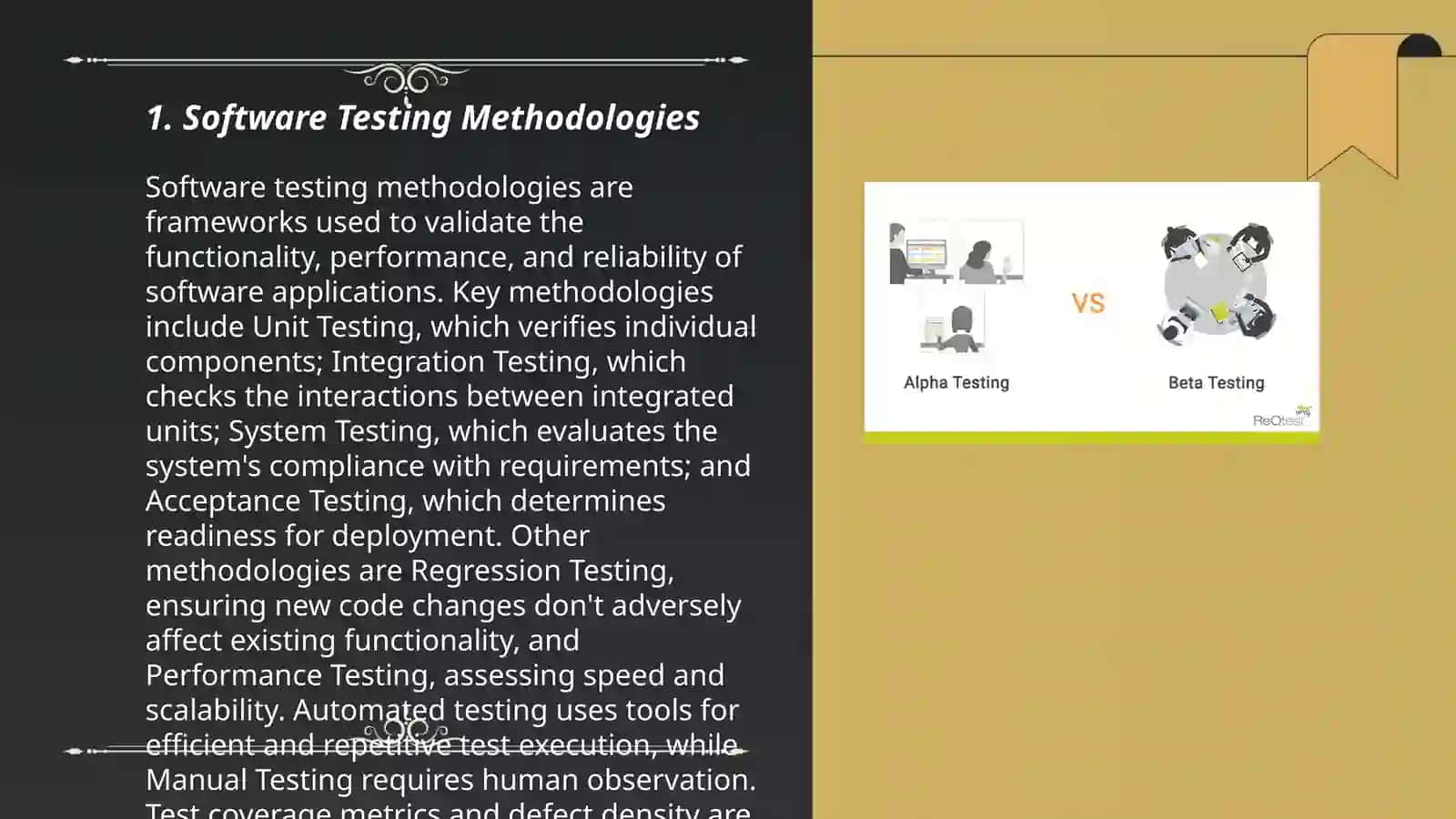 Software Testing Methodologies 3