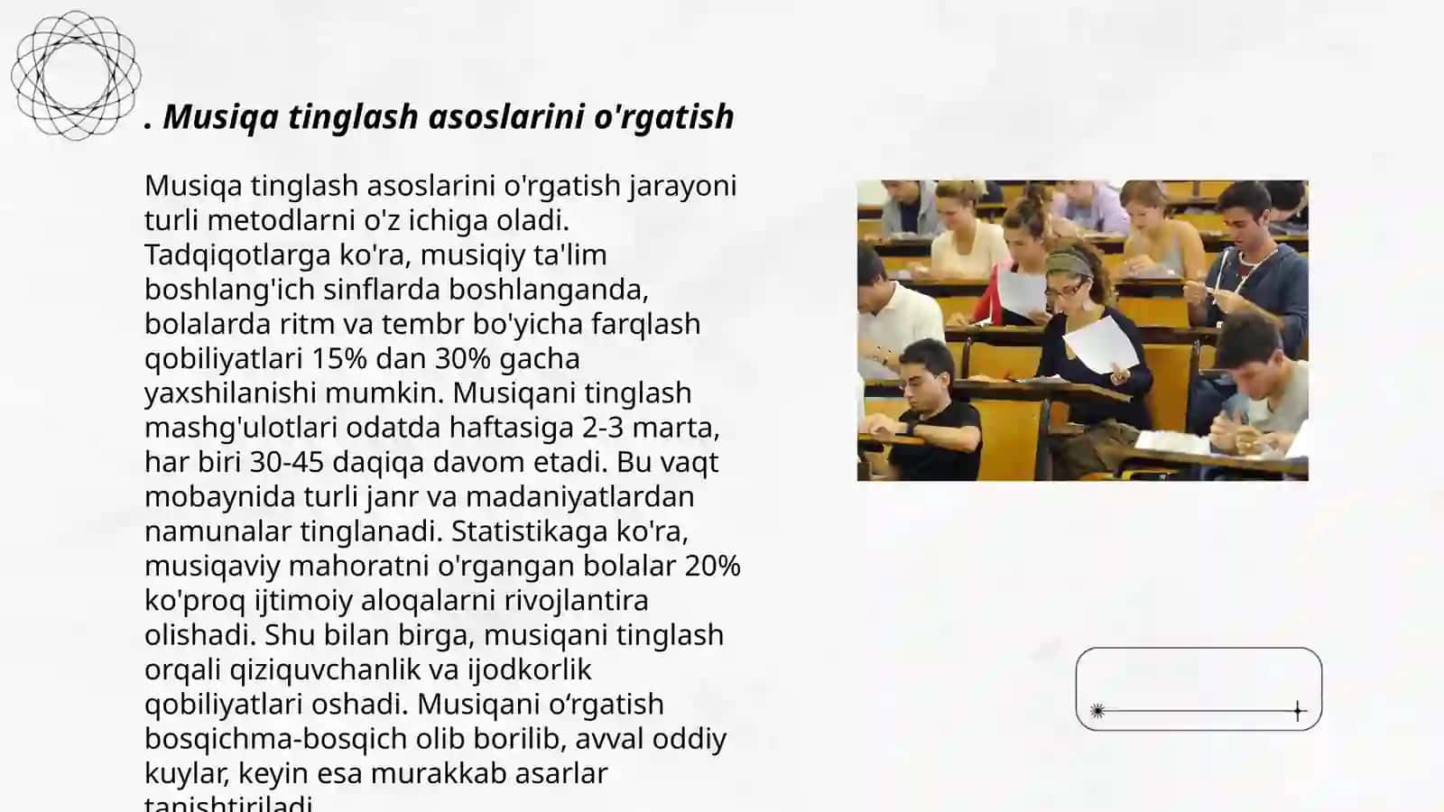 Musiqa Tinglash Asoslarini O'rgatish 3