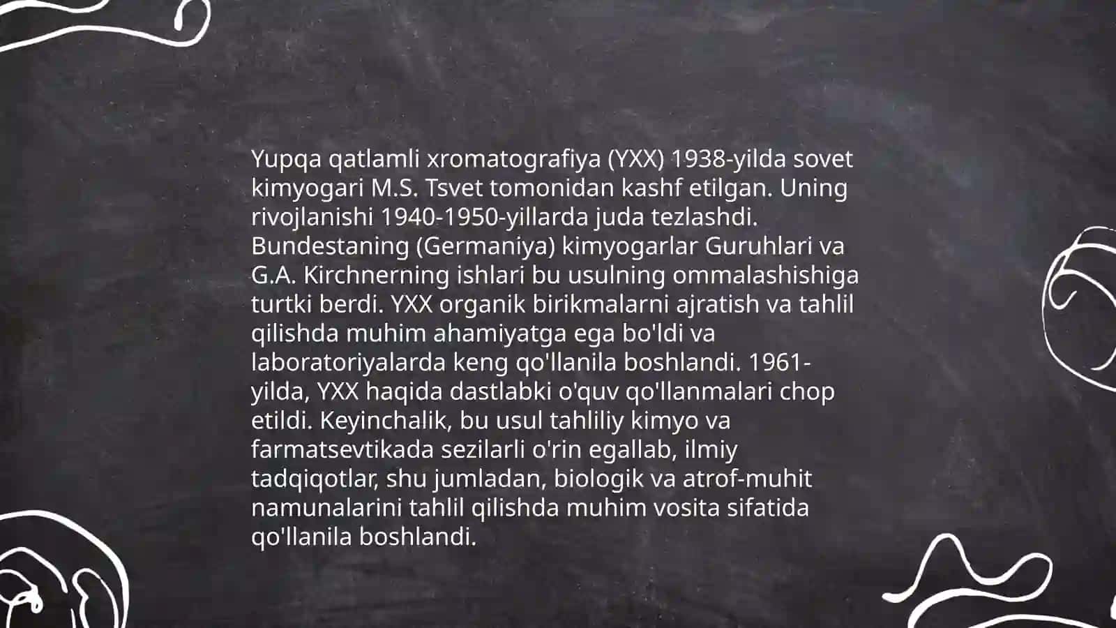 Yupqa qatlamli xromatografiya 3