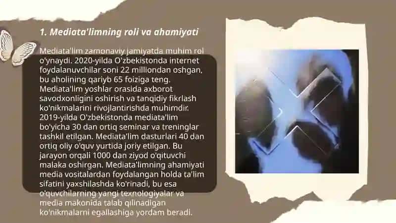 Mediata'lim taraqqiyoti 3