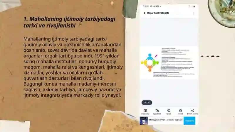 Ijtimoiy tarbiyada mahallaning o‘rni 3