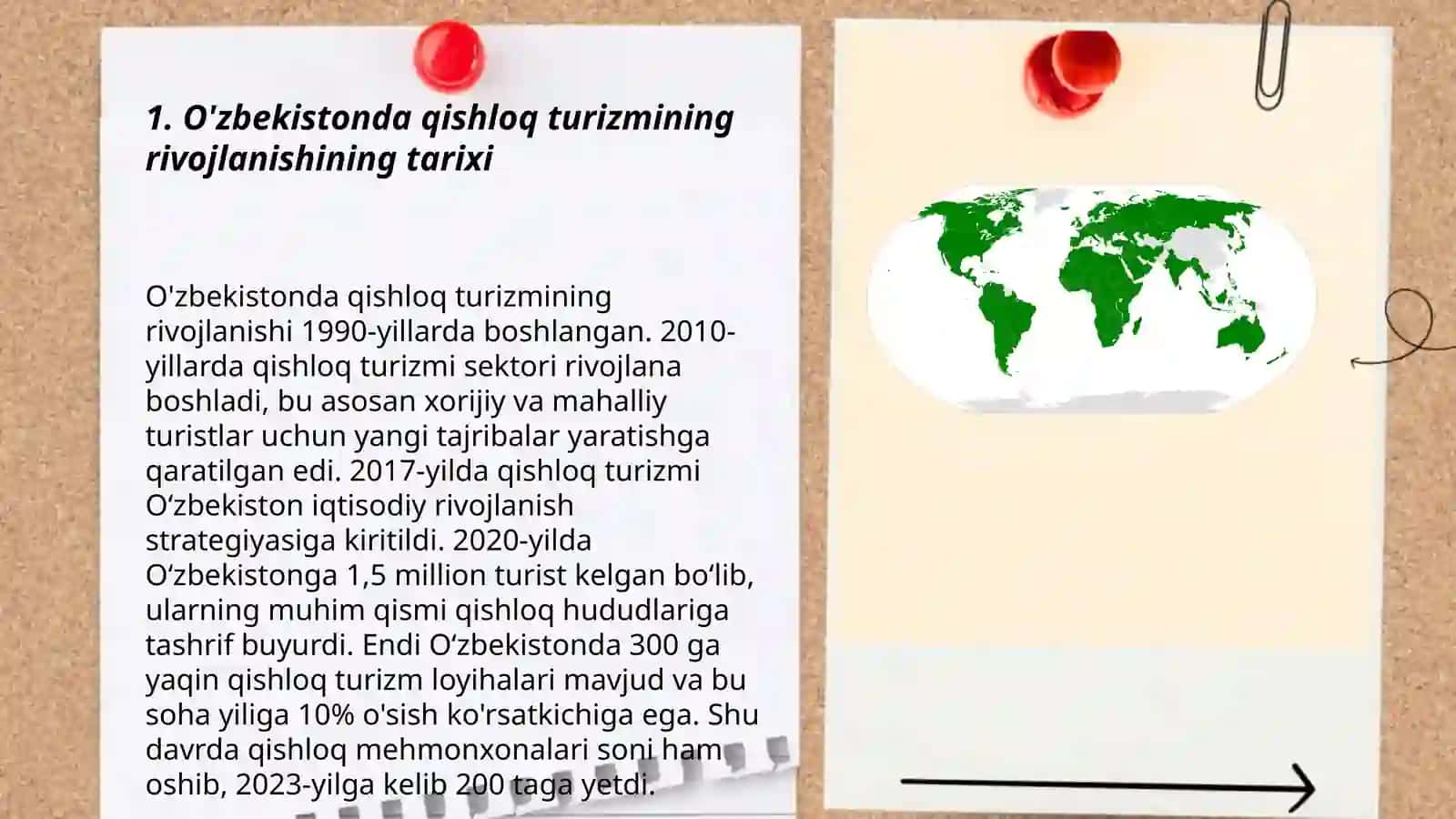 O'zbekistonda qishloq turizmining rivojlanish holati 3