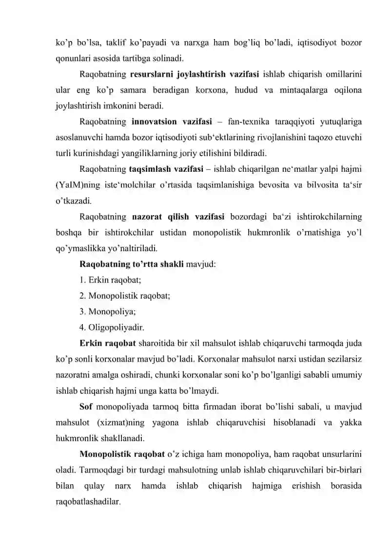 Raqobat va monopoliya 3