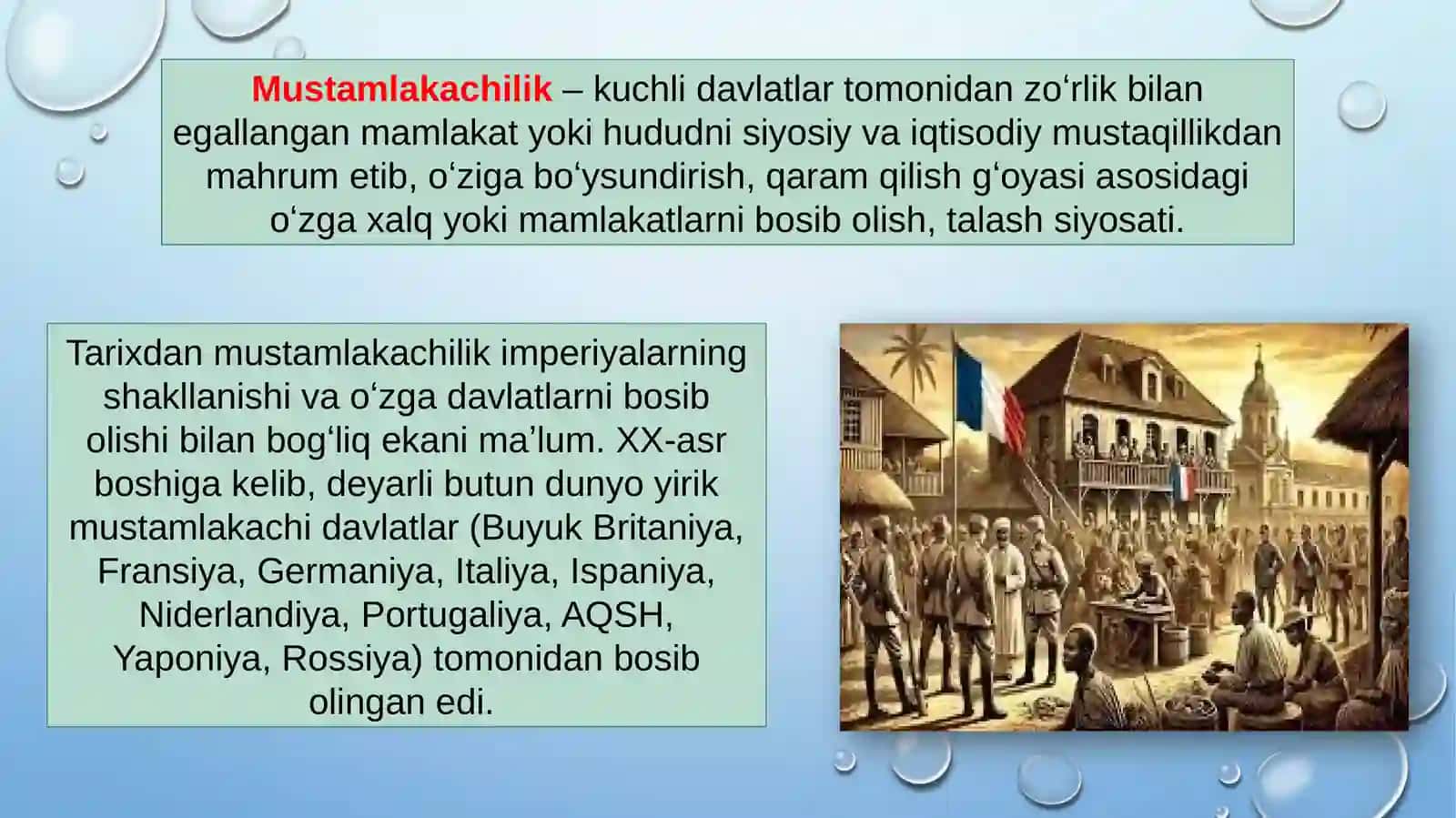 Tunis, Jazoir va Marokashda Fransiyaning mustamlakachilik siyosati 3