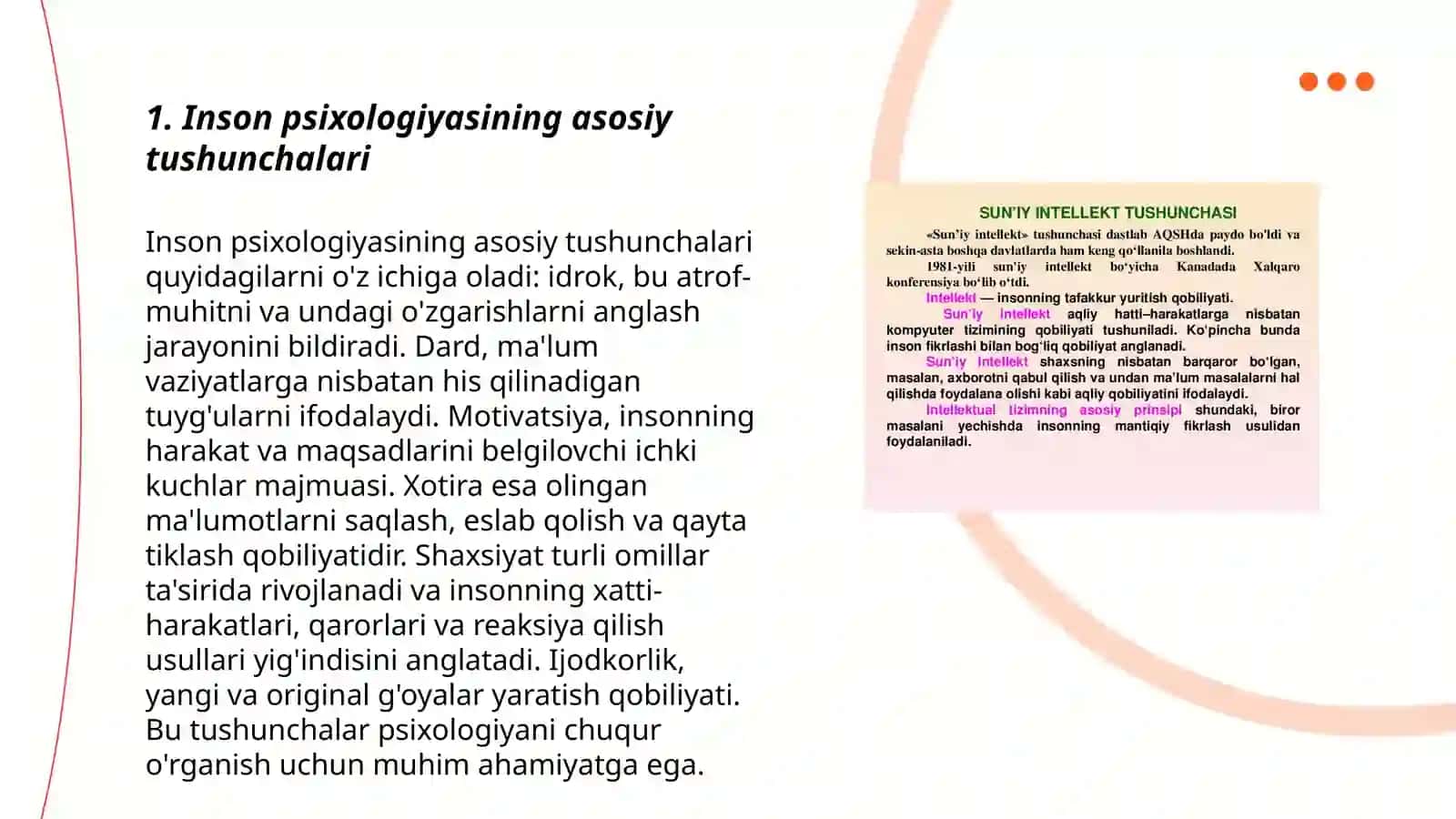 Inson psixalogiyasi tushunchasi 3