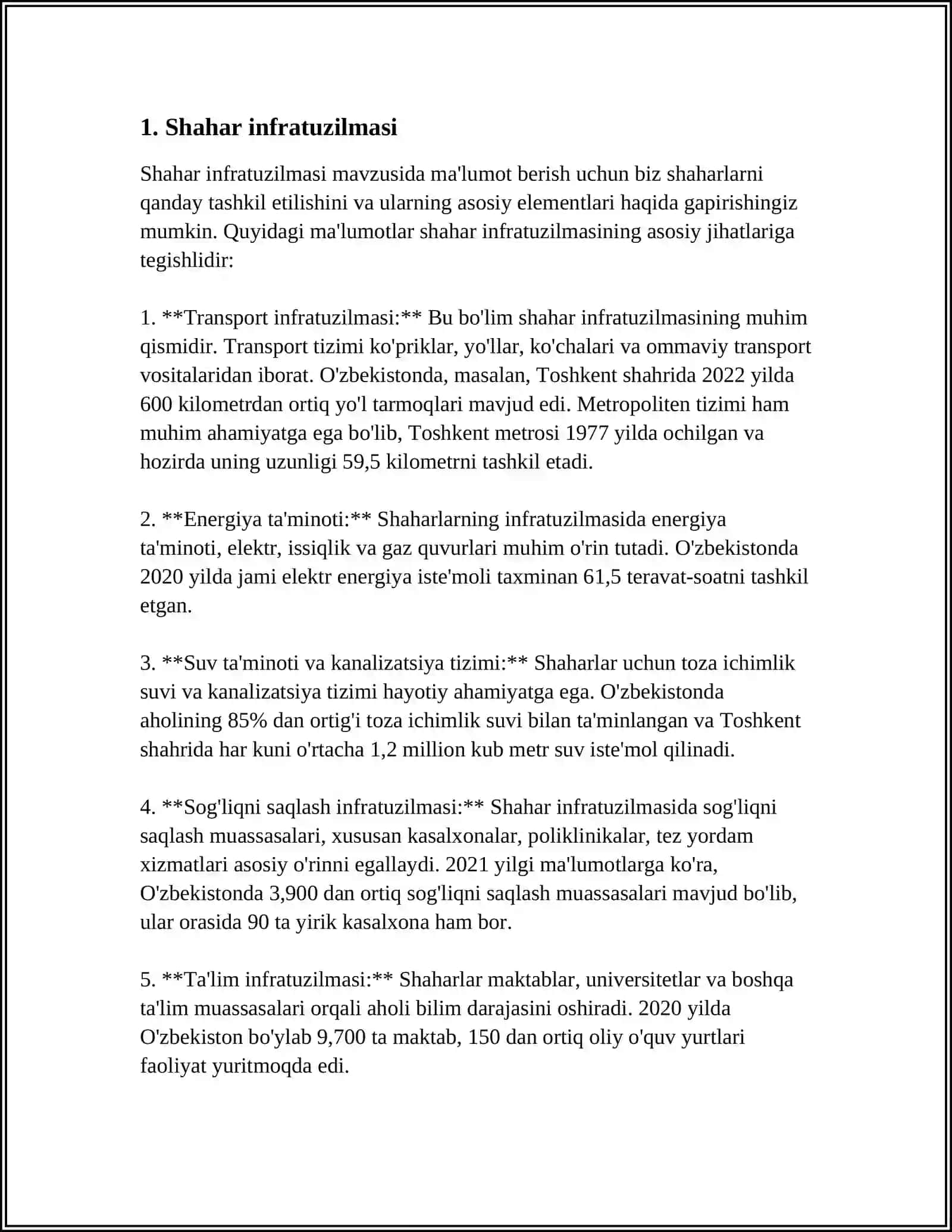 SHAHAR IQTISODIYOTINING RIVOJLANISHI 3