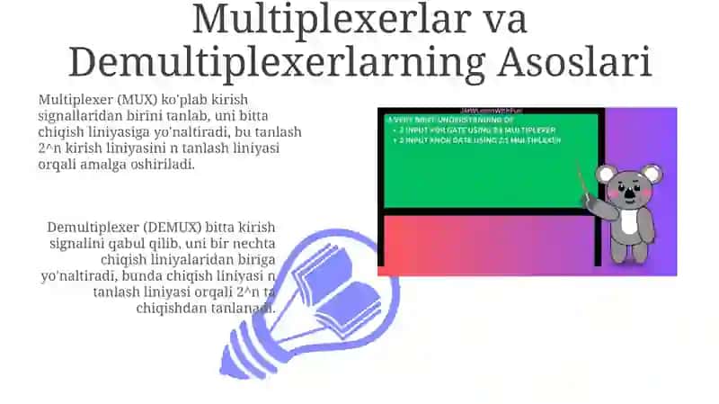 Multiplexerlar va Demultiplexerlarning Asoslari 3