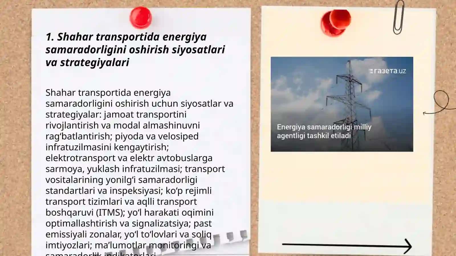 Shahar transportida energiya samaradorligini oshirish siyosatlari va strategiyalari 3