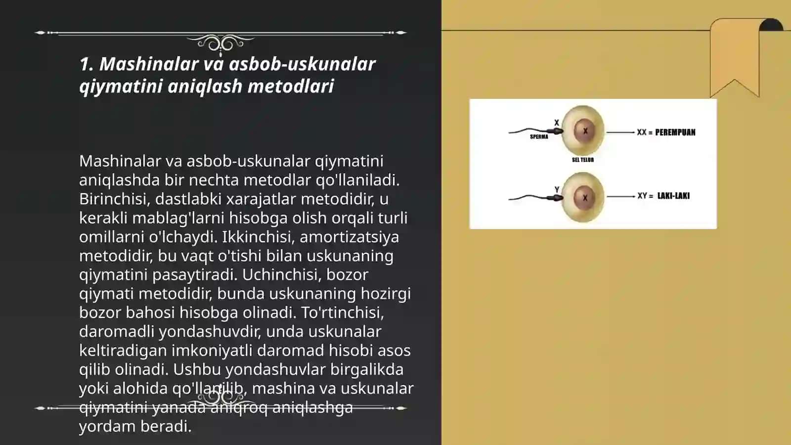 Mashina va asbob uskunalar qiymatini baholash 3