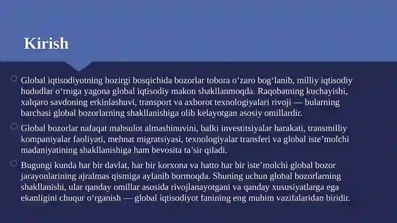 Global Iqtisodiyot 3