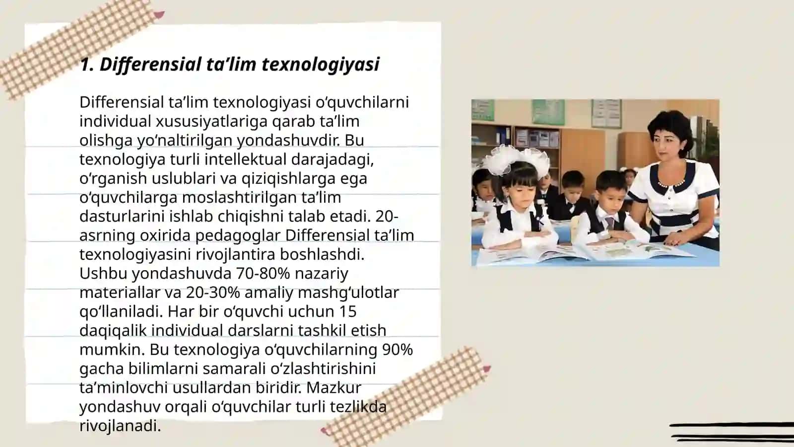Differensial taʼlim texnologiyasi 3
